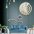 thumbnail image 3 of Calendrier Mural en Bois, Mural, Rotatif, Calendrier Perpétuel, Calendrier Réglable, Calendrier Rond Rotatif pour la Maison, Salon, Bureau, 3 of 6