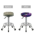 thumbnail image 6 of Lsque Astronaut Round Bar chair cushion covers Velvet Fabric Premium Comfort Protects from Scratches and Stains for 14-17 Inch Chair- 12 inch, 6 of 7