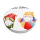 thumbnail image 1 of Balery Summer Gnome Fundas de asiento para taburete de bar redondo de tela de terciopelo ajustables que protegen de arañazos y manchas para sillas de 14 a 17 pulgadas.-13 inch, 1 of 7