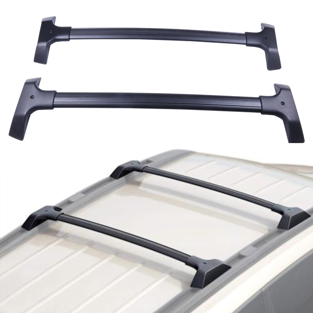 SCITOO Roof Rack Cross Bars Baggage Carrier For Chevrolet Traverse 20092017 Black 2 Pcs Roof