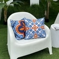 thumbnail image 4 of Fundas de cojín decorativas para muebles de jardín, juego de 4 fundas con estampado floral boho decorativo estilo rústico, 4 of 8