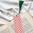 thumbnail image 6 of Kdxio Strawberries Print Metal Tassel Bookmarks,Perfect Gift for Art Lovers and Bookworms Metal Bookmarks for Women, 6 of 8