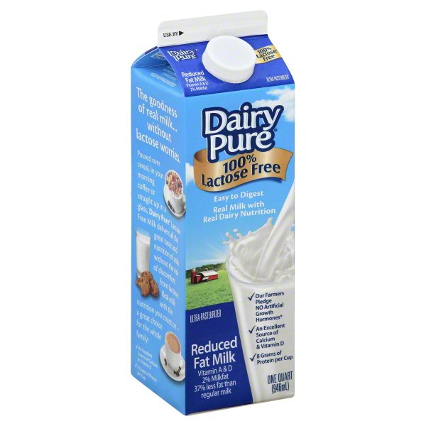 Dean Foods DairyPure Milk, 1 qt