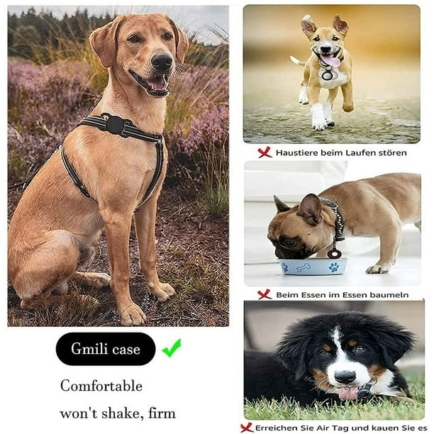 Tag For Airtag Silicone Cover Case pour chiens Pets Housse de