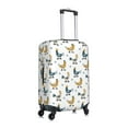 thumbnail image 3 of Uemuo Farm Roosters Printed Washable Luggage Cover - Fashion Suitcase Protector Fits 18-32 Inch Luggage -X-Large, 3 of 9