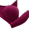 thumbnail image 7 of Dyegold Woman Bras Wireless Stretch Solid Wirefree Seamless Bras Plus Size Full Coverage Comfort Wireless Bralettes Casual Ladies Bra Everyday Wear Underwear Lift Sports Bra Bralette, 7 of 7