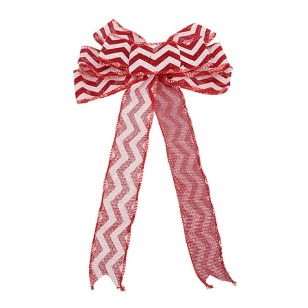 

1 Pc Christmas Bowknot Festival Hanging Ornaments Portable Home Party Pendants