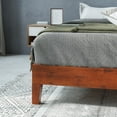 thumbnail image 1 of Zinus Wen 12 Inch Deluxe Wood Platform Bed Frame / Solid Wood / Mattress Foundation with Wood Slat Support / No Box Spring Needed / Easy Assembly / Tools Included, 5 Yr Warranty, 1 of 9