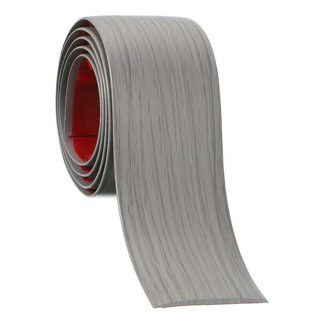 Tira de Transición de Piso Autoadhesiva Uxcell 3.3' x 2' Vinilo Madera Gris