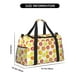 thumbnail image 3 of Disketp Lemon Orange Bolsa de Viaje Tipo Duffle, Bolso de Mano para Fin de Semana para Mujer, Bolsa de Gimnasio Ligera para Hombre, Esencial para Viajes, 3 of 7