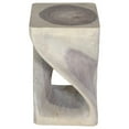 thumbnail image 6 of Haussmann ® Original Wood Twist Stool 10 X 10 X 16 In High Grey Oil - 10" x 10" x 16", 6 of 6