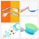 thumbnail image 2 of Paquete de 11 juegos de alimentación para bebés Cuchara para bebé con sensor de temperatura, 2 of 8