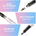 thumbnail image 3 of xianyou-12Pcs Everlasting Pencils with 12 Replacement Tip, Reusable Infinity Pencil with Eraser, Inkless Magic Pencil Eternal pencil for Sketching, Forever Pencil for Student Office Writing Supplies, 3 of 4