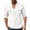 White, variant on Cotton Linen Shirts for Men 2026 Spring Summer Casual Lightweight Long Sleeve V Neck Band Collar Beach Shirt