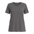 thumbnail image 5 of Women's Sun Shirts UPF 50+ Short Sleeve UV Protection V Neck Top Moisture Wicking Quick Dry for Hiking Workout Running, 5 of 5