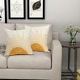 thumbnail image 7 of Sunshine Pillow Covers 20x20 Set of 2 Cute Orange Sun Bohemian Style Decor Outdoor Throw Pillows Boho Sunset Decorative Pillowcase Linen Square Cushion Case for Home Couch Sofa Bed, 7 of 7