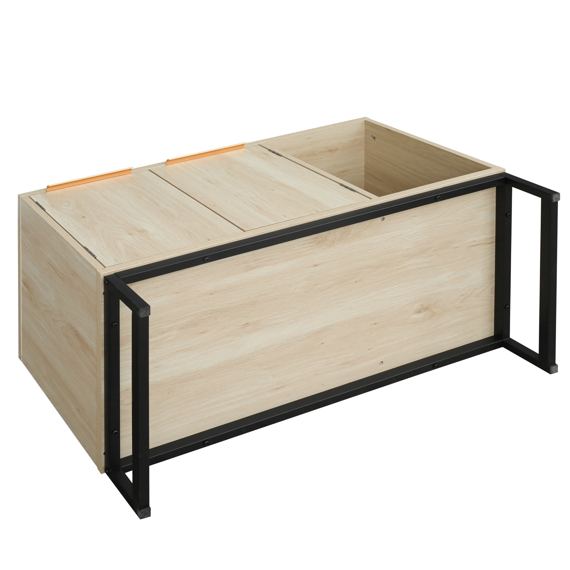 Pefilos 35" Cat Litter Box Furniture Hidden, Cat House Enclosure with Double Door, Wood Cat Washroom Storage Spacious Storage, Black Pefilos 35" Cat Litter Box Furniture Hidden, Cat House Enclosure with Double Door, Wood Cat Washroom Storage Spacious Storage, Black