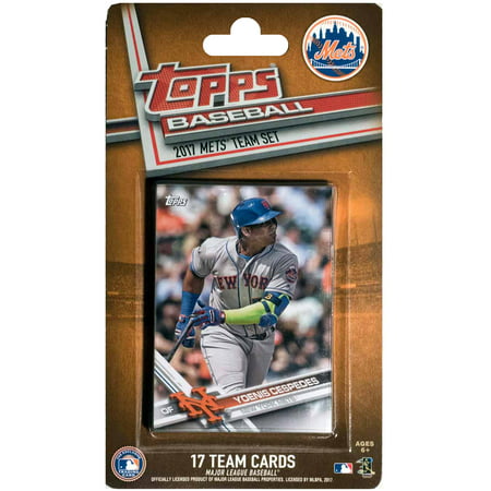 New York Mets 2016/17 Team Set Baseball Trading Cards - No