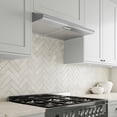 thumbnail image 4 of Streamline 30 in. Trieste Ducted Undermount 80 CFM Range Hood in Brushed Stainless Steel with Mesh Filters, Push Button Control, LED Light, 4 of 17
