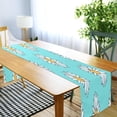 thumbnail image 7 of GZHJMY Daisy Flower Table Runner, 14x108 inches Kitchen Table Decoration, Farmhouse Table Runner for Kitchen, Dining Room, Indoor and Outdoor Decoration, 7 of 7
