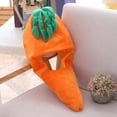 thumbnail image 1 of Sombrero de disfraz de zanahoria Hugo para niñas de peluche de Halloween, 1 of 10