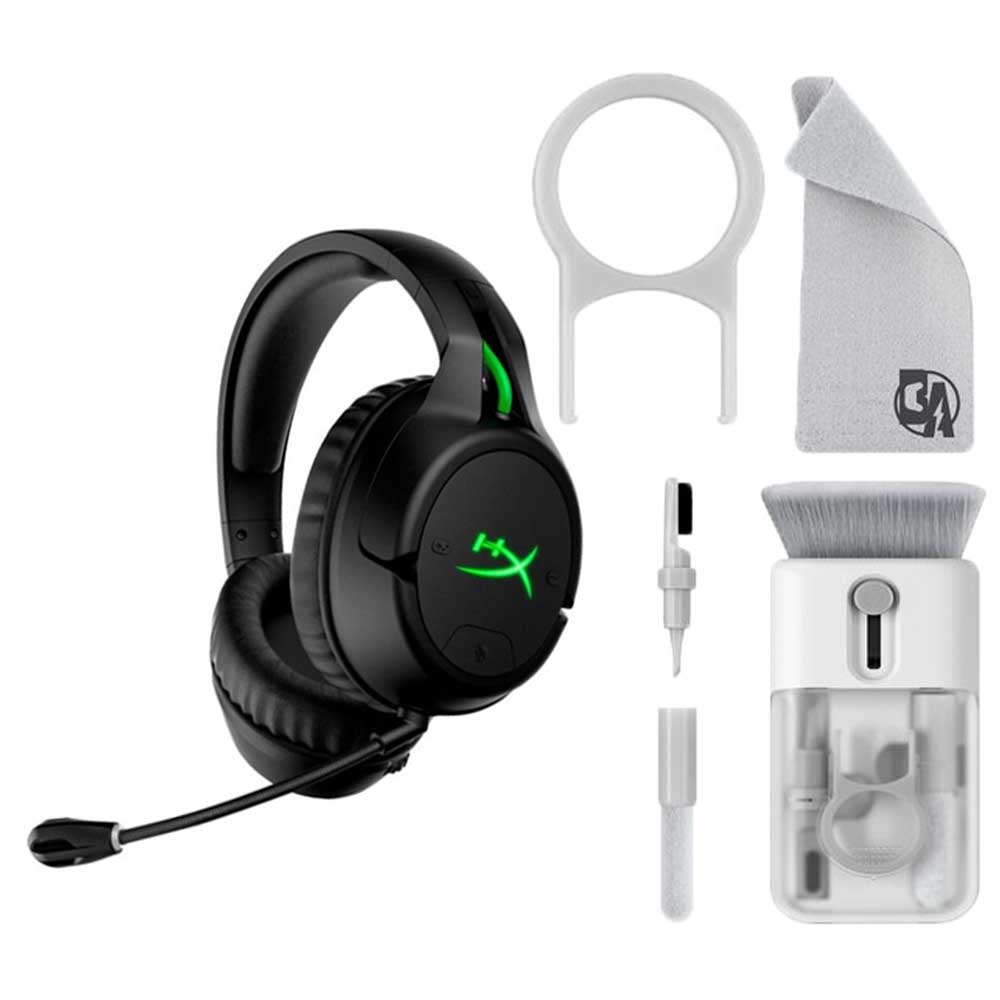 HyperX CloudX Flight Wireless Stereo Gaming Headset Black With Cleaning