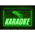 thumbnail image 1 of 140004 Karaoke Box Bar Pub Open Display LED Night Light Neon Sign (12" X 8", Green), 1 of 4
