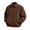 Coffee, variant on Mens Corduroy Shacket Lightweight Vintage Zip Up Jacket, Casual Long Sleeve Loose Fit Bomber Collared Jackets,Western Fall Winter Coat Fashion Clothes with Pocket