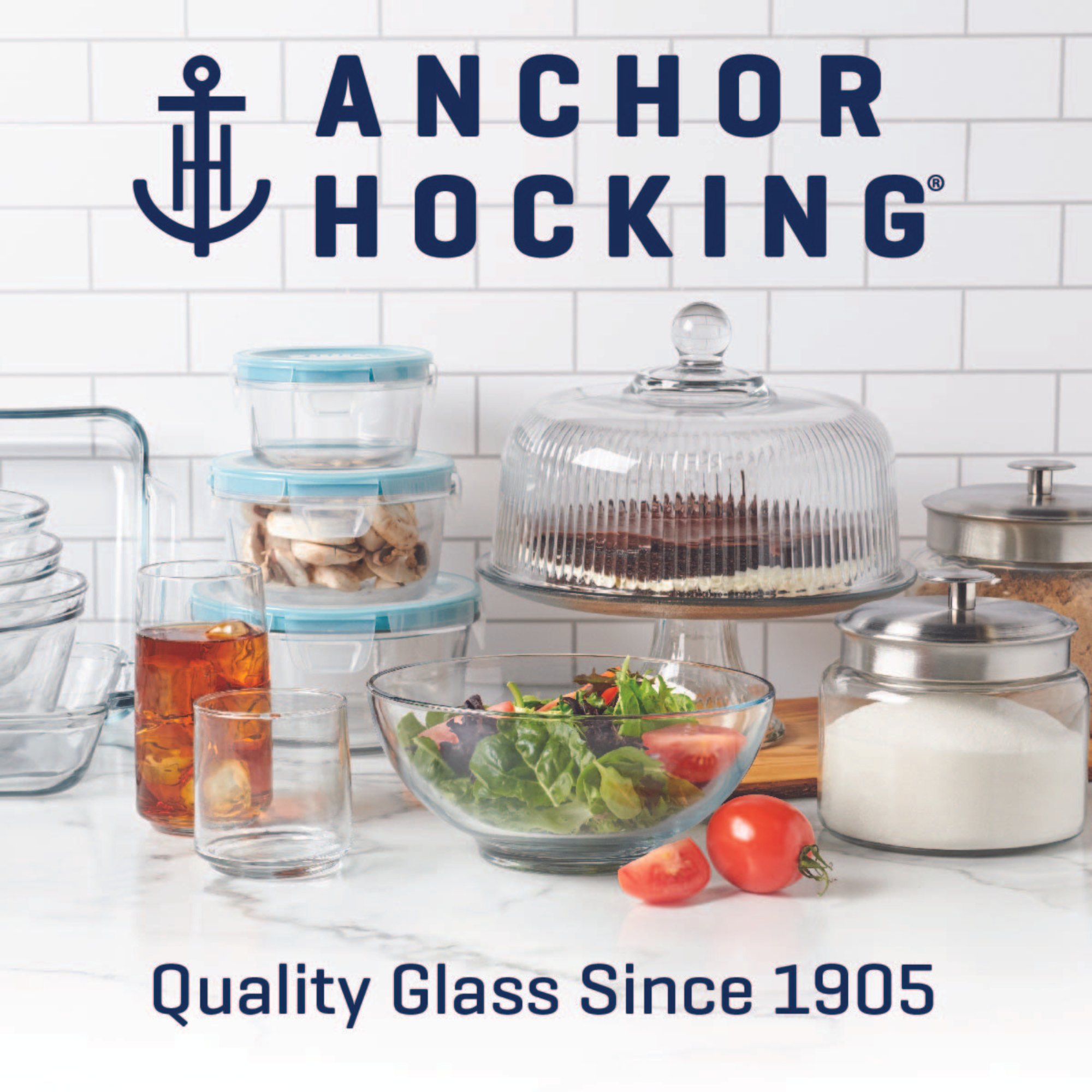 Anchor Hocking Glass Cracker Jar with Lid, 1 Gallon - image 5 of 5