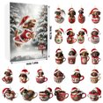 thumbnail image 3 of Zawou 2025 Advent Calendar for Pets with 24 Day Countdown Dog Treat Surprises, Festive Holiday Gift Box for Dogs, Fun Interactive Christmas Decoration, 3 of 7