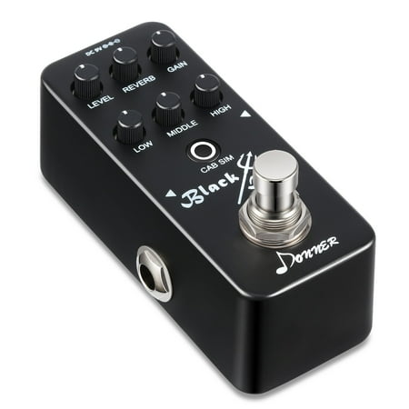 2 Guitar Preamp - Donner Black Devil Mini Electric Guitar Preamp Guitar Effect Pedal