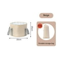 thumbnail image 1 of Fiudx Cube Apilables, Portátiles, Viajes, con Aislamiento Térmico, Prueba de Fugas, Baño de Pies, Lavabo para Piernas para El Hogar, 1 of 3