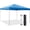 Blue, variant on WoofPaw 10 x 10 FT Pop-Up Foldable Canopy Tent Pre-Assembled Adjustable Lightweight Heights Instant Waterproof Shelter with Wheeled Carry Bag,Blue