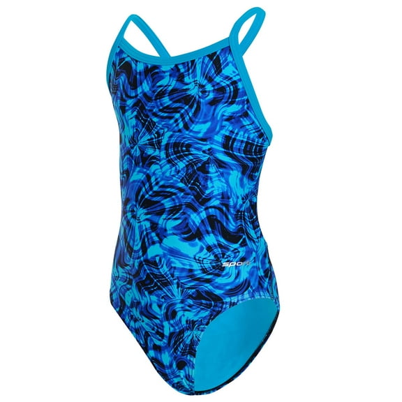 Sporti Stingray Fever Thin Strap One Piece Swimsuit, Unpadded, High Cut (Women’s)