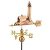 Good Directions Lighthouse Pure Copper Weathervane by
