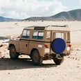 thumbnail image 5 of Balery Navy Blue Tire Covers - Tough Tire Wheel Protector for Truck, SUV, Trailer, Camper, RV -16 inch, 5 of 8