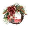 thumbnail image 1 of Guirlande de Porte de Noël Porte d'Entrée Porte de Cheminée Intérieure Couronne pour la Vie, 1 of 9