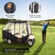 thumbnail image 4 of Carcasa para carrito de golf VEVOR para 4 pasajeros, coche club, 420D, poliéster, 4 of 9