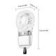 thumbnail image 2 of Eléctrica portátil Mini ventilador de mano con carga USB para viajes al aire libre (blanco), 2 of 9