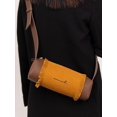 thumbnail image 3 of Bolso de lona retro con borlas y diseño de patchwork, cilíndrico, de un solo hombro, para mujer, sencillo, informal, versátil, tipo bandolera, 3 of 5