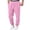 14#Pink, variant on Mens Athletic Joggers Sweatpants Drawstring Elastic Waist Cuffed Ankle Running Pants Loose Fit Gym Workout Jogging Pants for Men with Pockets Sky Blue 3XL