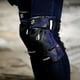 thumbnail image 3 of 2 rodilleras de motocicleta, rodilleras protectoras para motocross reflectantes térmicas Azul oscuro reflectante, 3 of 9