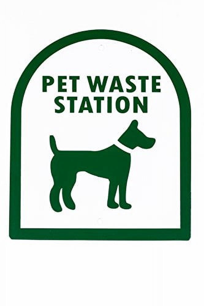 The Gladiator® Dog Waste Station / Roll Bag System (Green)