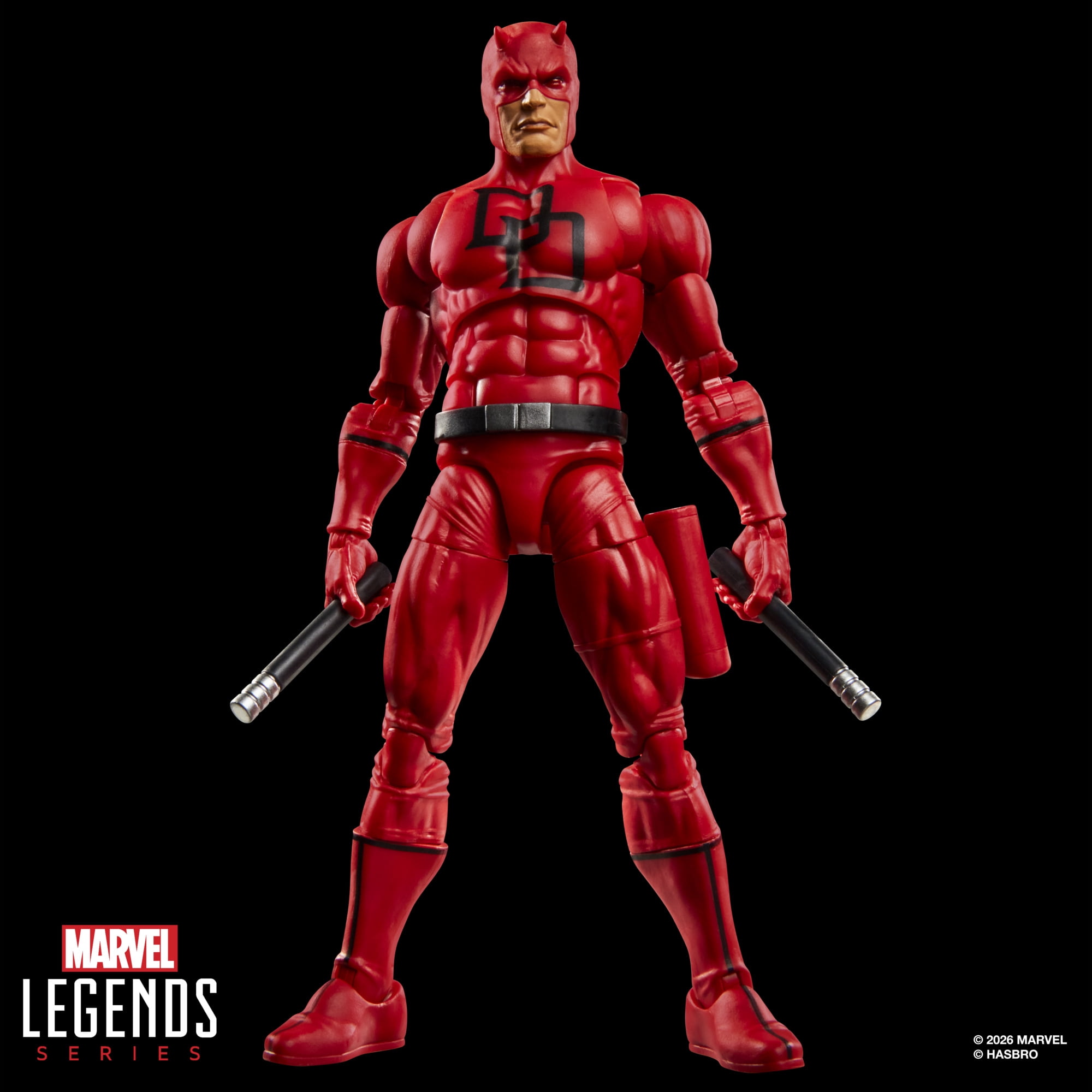 Marvel Legends Series Secret Wars Daredevil, Marvel Comics Collectible 6 Inch Action Figure