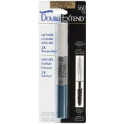 L'Oréal Double Extend Lash Fortifier & Extender Mascara, 560 Black, 0.33 Fl. Oz.