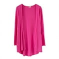 thumbnail image 1 of CHUANK Women‘s Cardigans Long Sleeve Lightweight Sheer Open Front Drape Sweater Tops with Pockets, 1 of 2