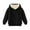 Black, variant on QQAMB Boys Girls Hoodies Sherpa Lined Fleece Pullover Sweatshirt Thick Sweatshirts Thermal Sweater Winter Warm Top,12 Months