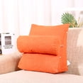 thumbnail image 1 of Sofa Bed Back Wedge Cushion Pillow Adjustable Backrest Pillow Waist Chaise Lounge Neck Support, 1 of 8