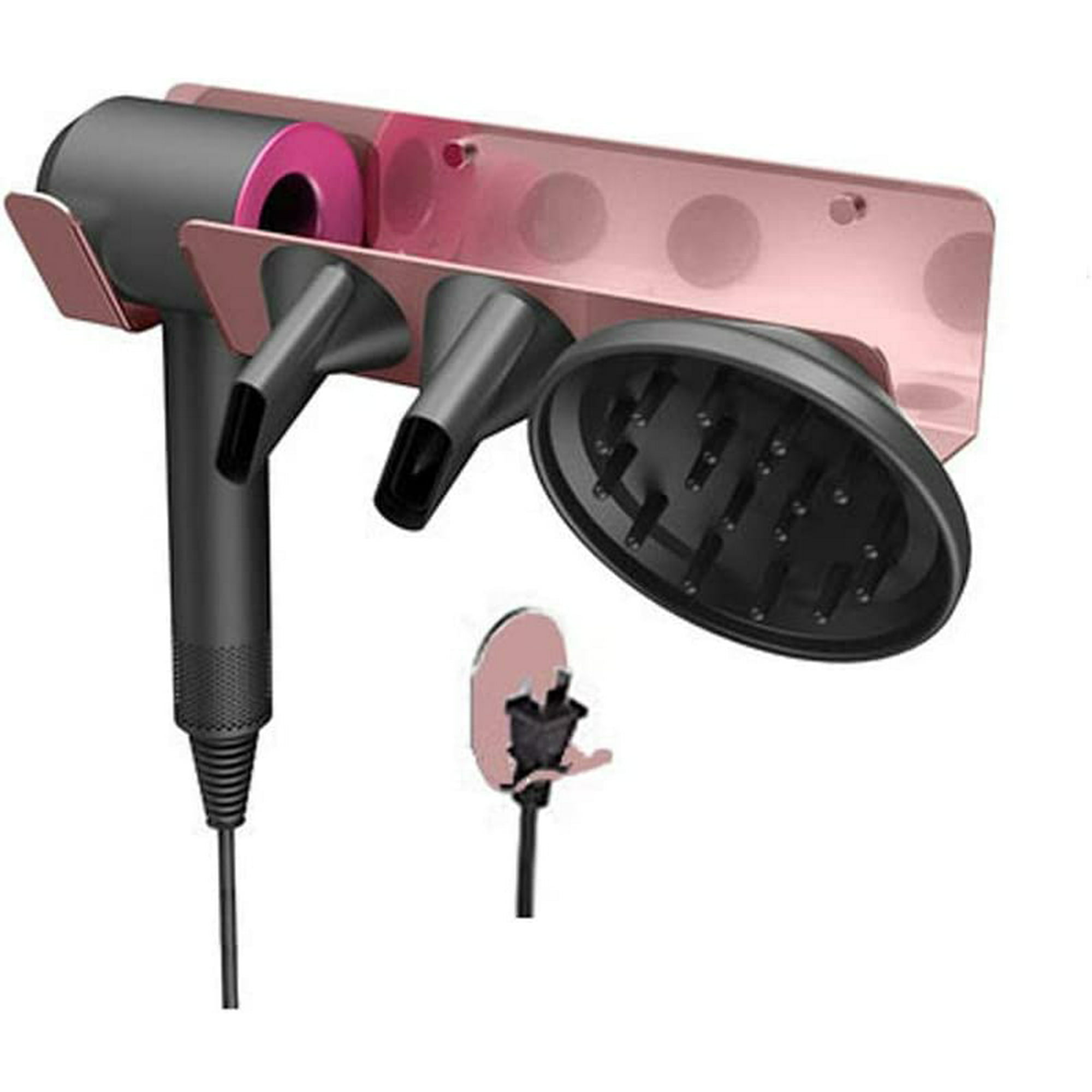 SHTUUYINGG Wall mount for Dyson Supersonic hair dryer, rose gold | Walmart  Canada