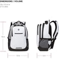 thumbnail image 6 of SwissGear Cecil 5505 Laptop Backpack, Camo Noir, 18-Inch, 6 of 7